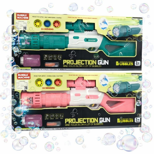 PISTOLA BURBUJA C/POYECTOR 889