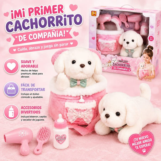PERRO JUGUETE C/BOLSO 933-142E