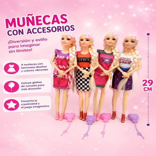 MUNECA BARBIE 11PUL COLA 067-1