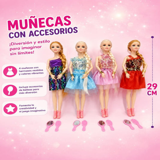 MUNECA BARBIE 11PUL COLA 067-7