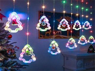 LUZ CORTINA 10 ARBOL COLOR