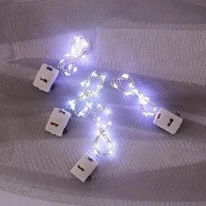 LUZ 20 LED BLANCO 2M C/ BATERIA