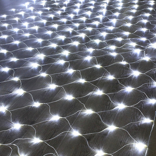 LUZ MALLA 192L BLANCA 2M*2M