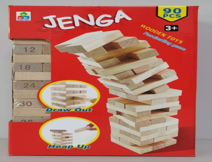JENGA MADERA 90PCS 7590S
