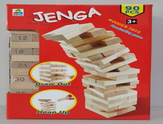 JENGA MADERA 90PCS 7590S