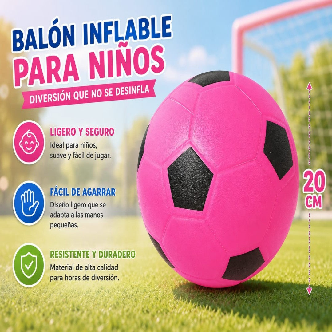 BOLA FUTBOL 20CM QM009