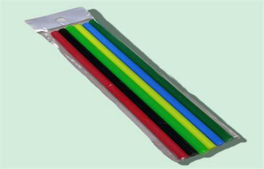 SILICON COLOR DELGADA 6PCS 0.7CM BOLSA