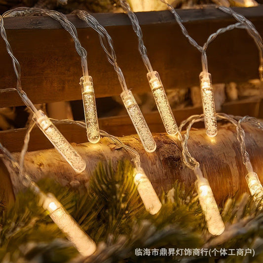 LUZ CRISTAL 150LED ROLLO 30M CALIDO