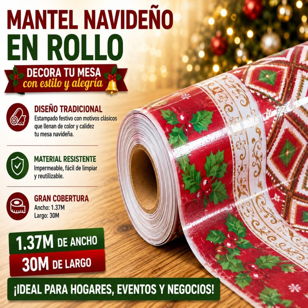 Mantel de 1,37 x 30 m