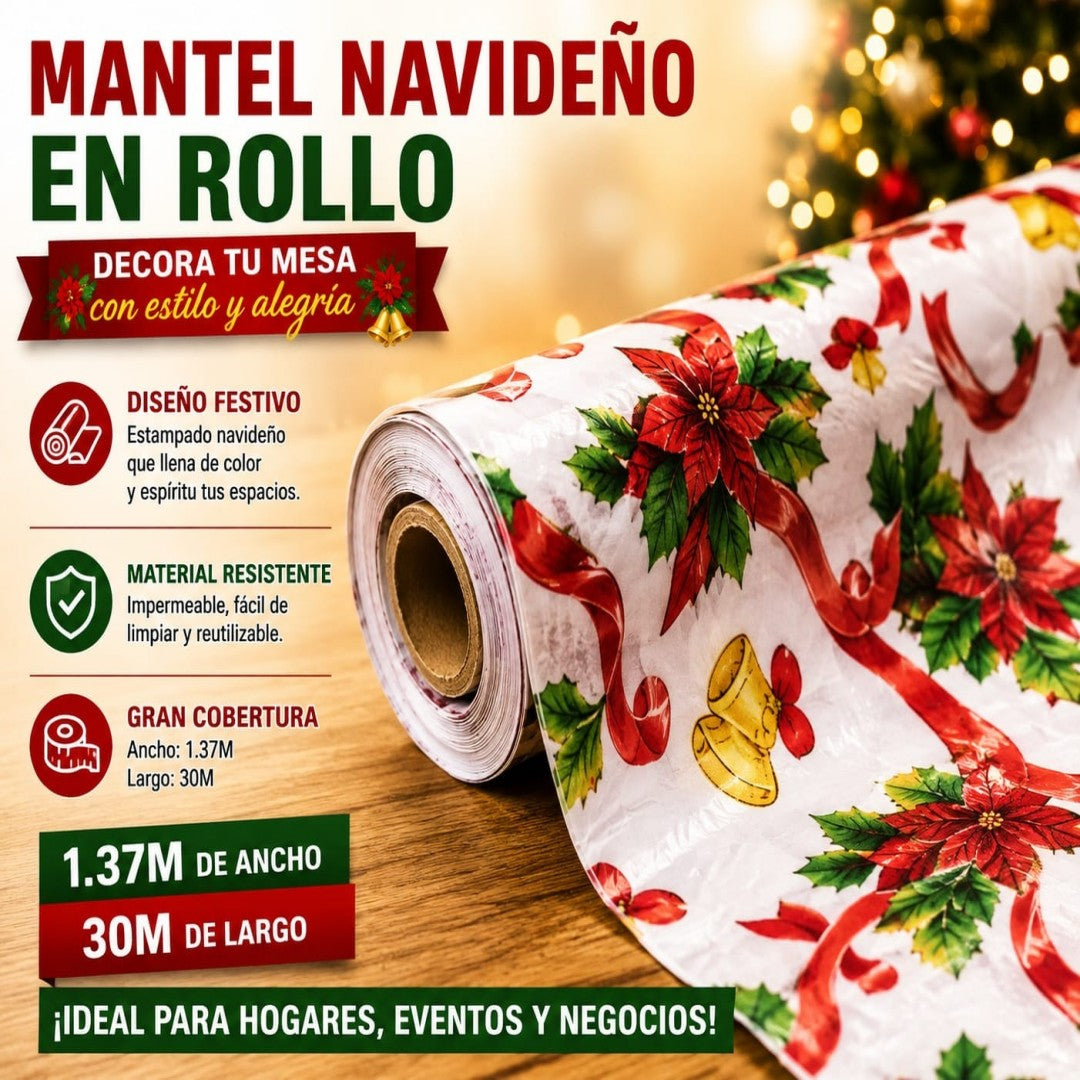 Mantel de 1,37 x 30 m