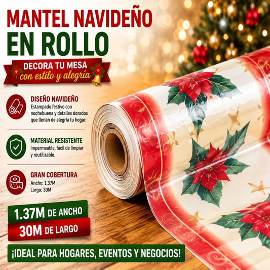 Mantel de 1,37 x 30 m