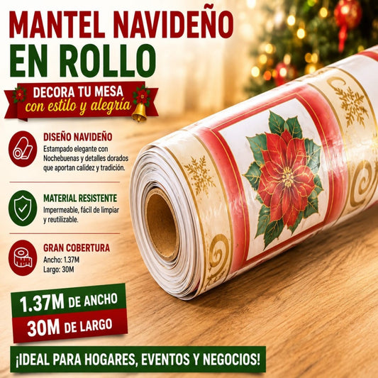 Mantel de 1,37 x 30 m
