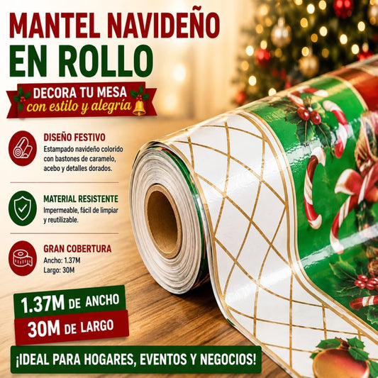 Mantel de 1,37 x 30 m