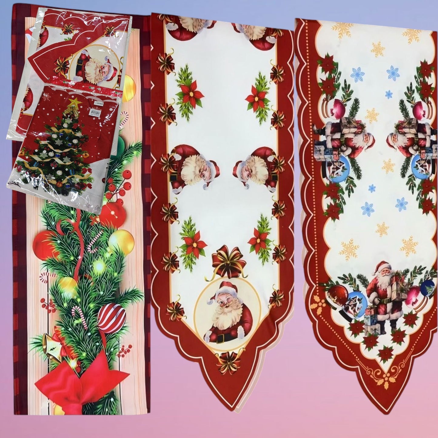 CAMINO MESA NAVIDAD 33*180CM
