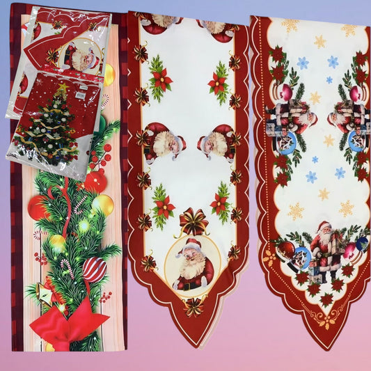 CAMINO MESA NAVIDAD 33*180CM