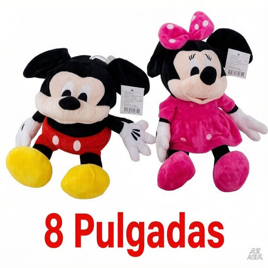 PELUCHE MICKEY MINIE 8PUL