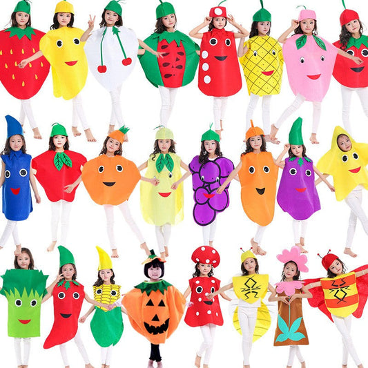 TRAJE NINO FRUTAS