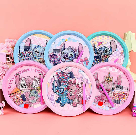 CUADRO DIAMANTE STITCH SANRIO