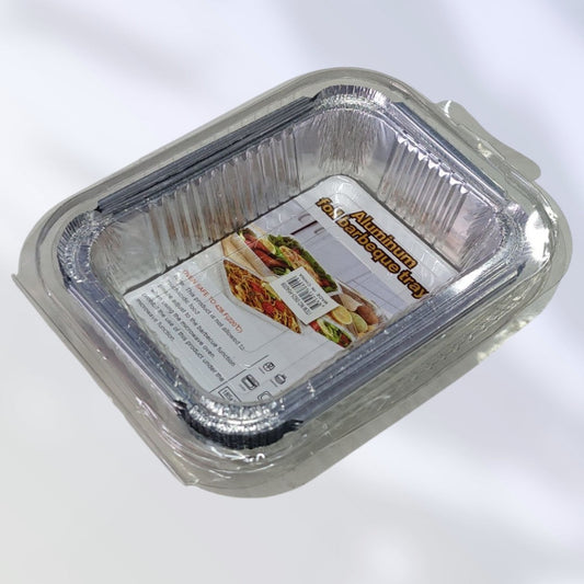 BANDEJA DE ALUMINIO 18*14CM 10PCS