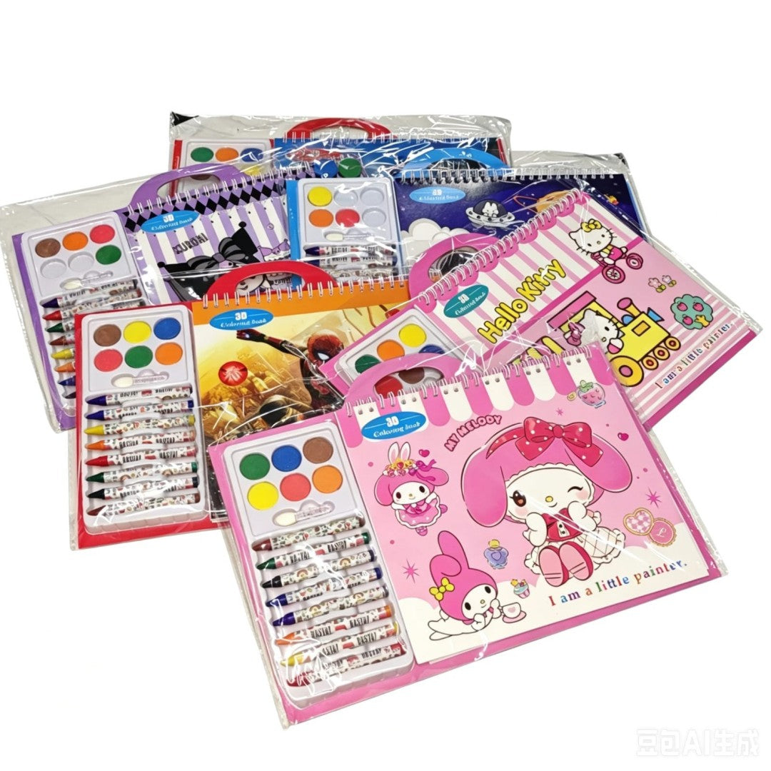 LIBRO COLOREAR CON CRAYOLA XHJ-8991