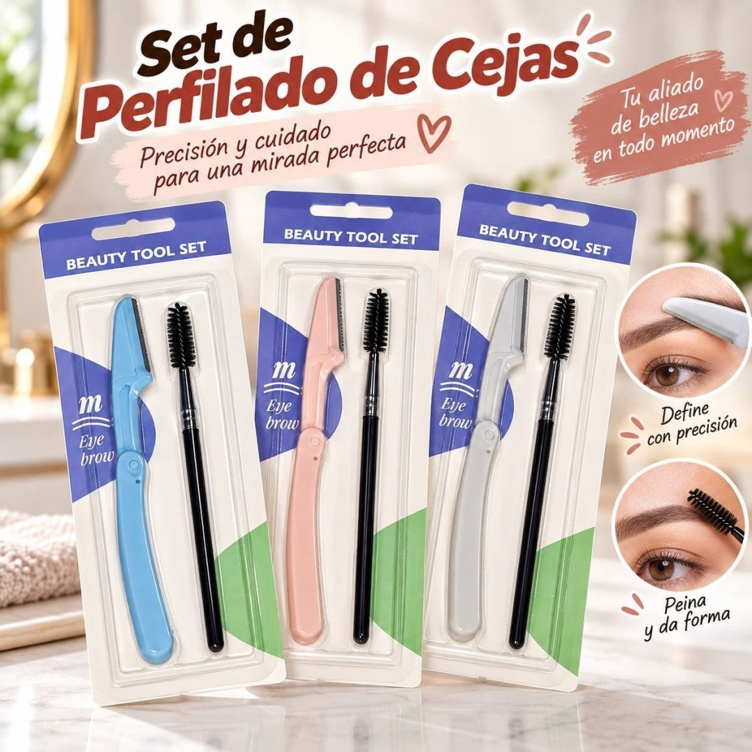 SET NAVAJA PARA CEJA CON PROCHA