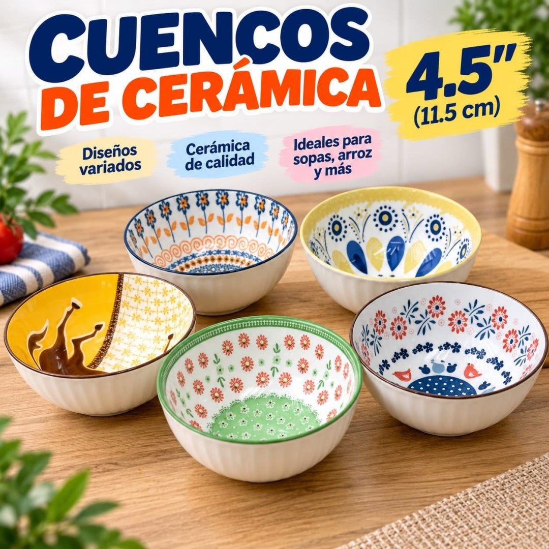 TAZA CERAMICA 4.5PULG DISENO AZAR A