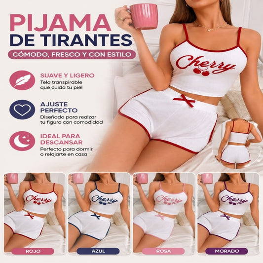 PIJAMA SHORT TIRANTES CHERY 618