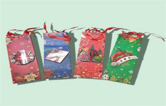 BOLSA REGALO NAVID VINO 36*13 C602