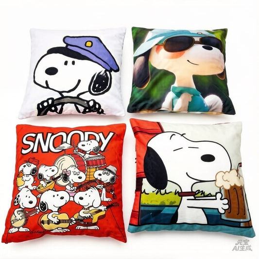 COJIN PERSONAJE 45*45 SNOPY