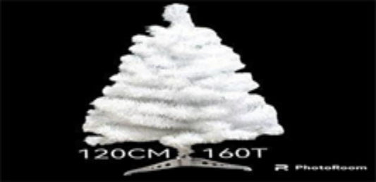 ARBOL NAVIDAD 120CM 160T BLANCO
