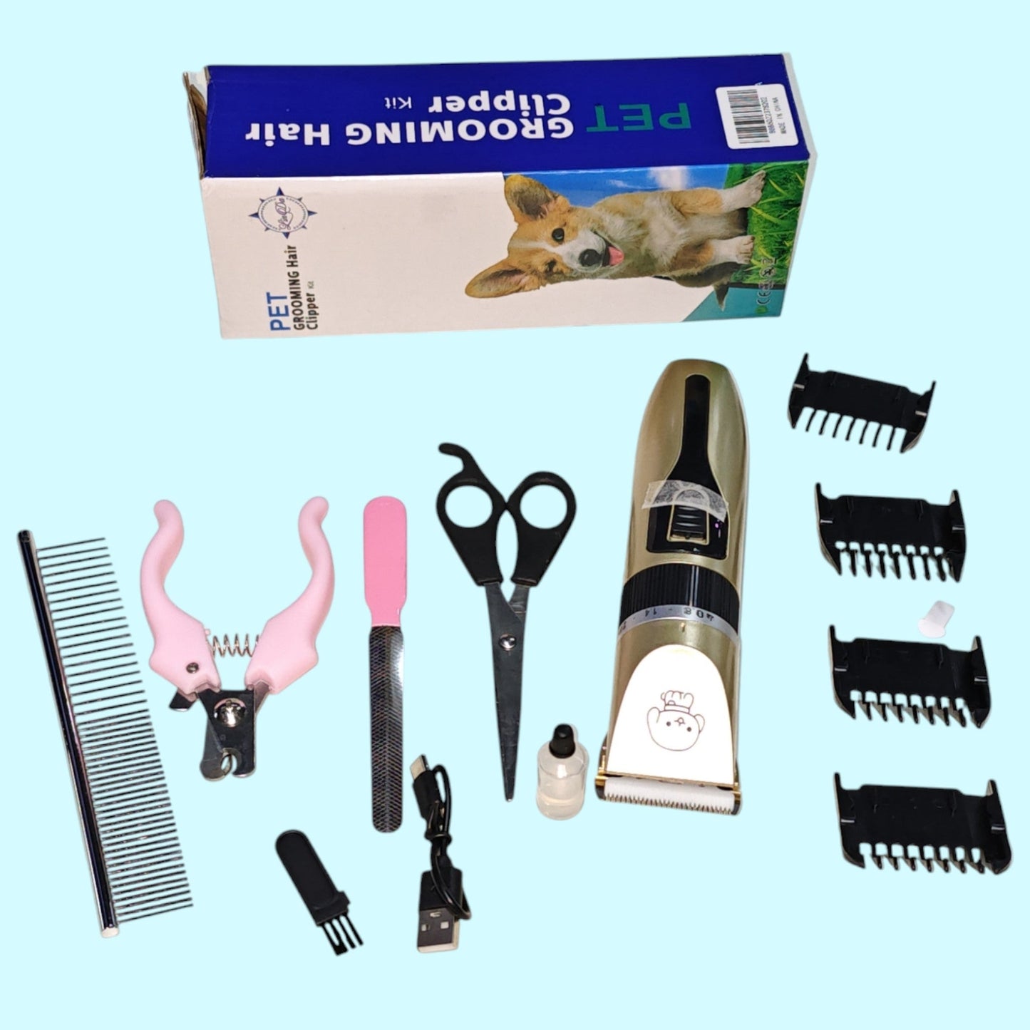 SET CORTADORA PELO P/ MASCOTAS CW-01