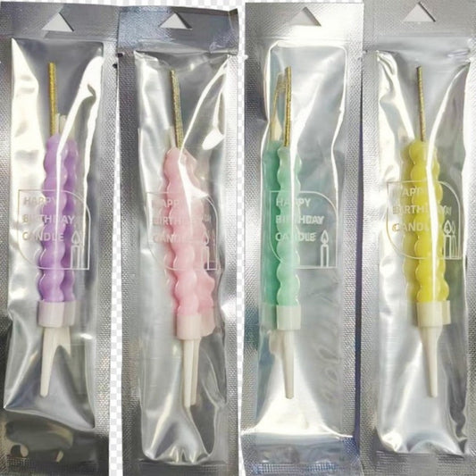 CANDELA DE COLOR PARA POSTEL