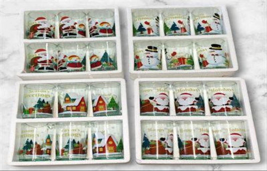 SET VASO VIDRIO 6PCS NAVI 108