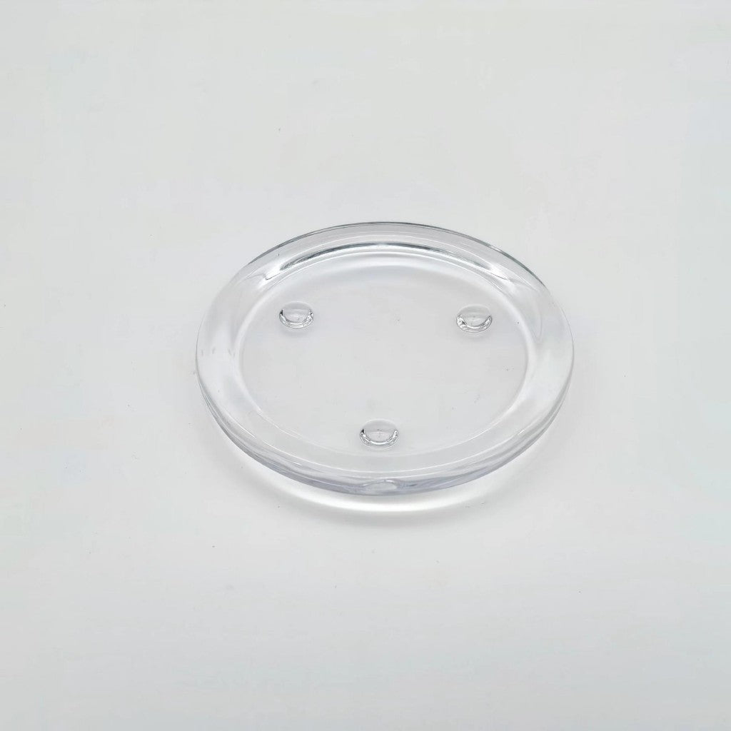 CANDELABRO VIDRIO PLATO