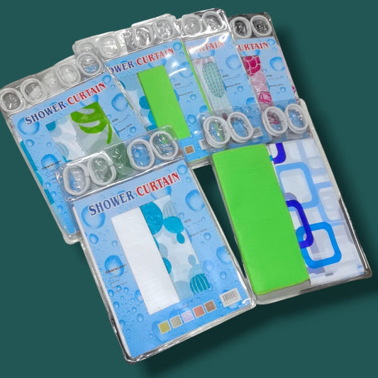 CORTINA DE BANO 2PCS Y6277