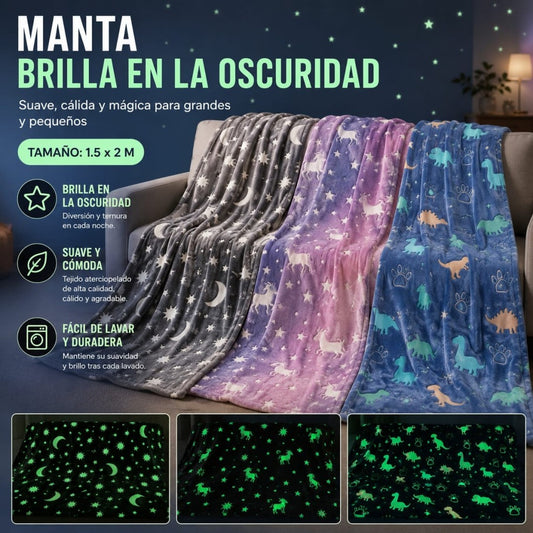 COBIJA LUMINOSA 150*200CM