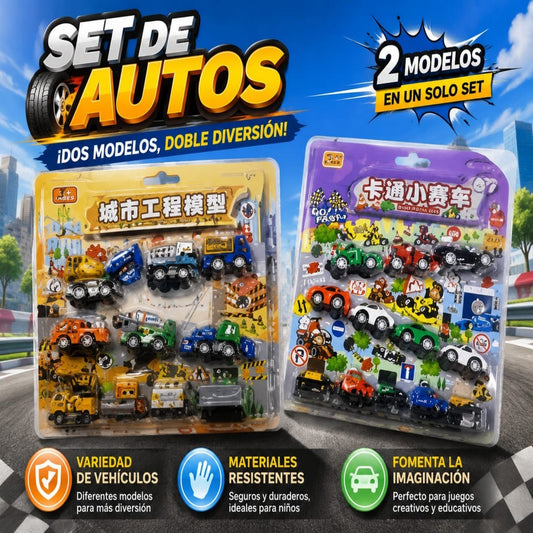 SET MINI CARRO 5820