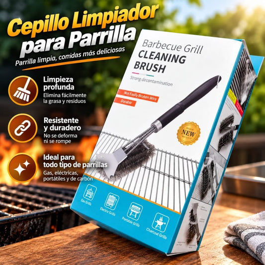 CEPILLO LIMPIADOR PARA PARRILLA DH-252