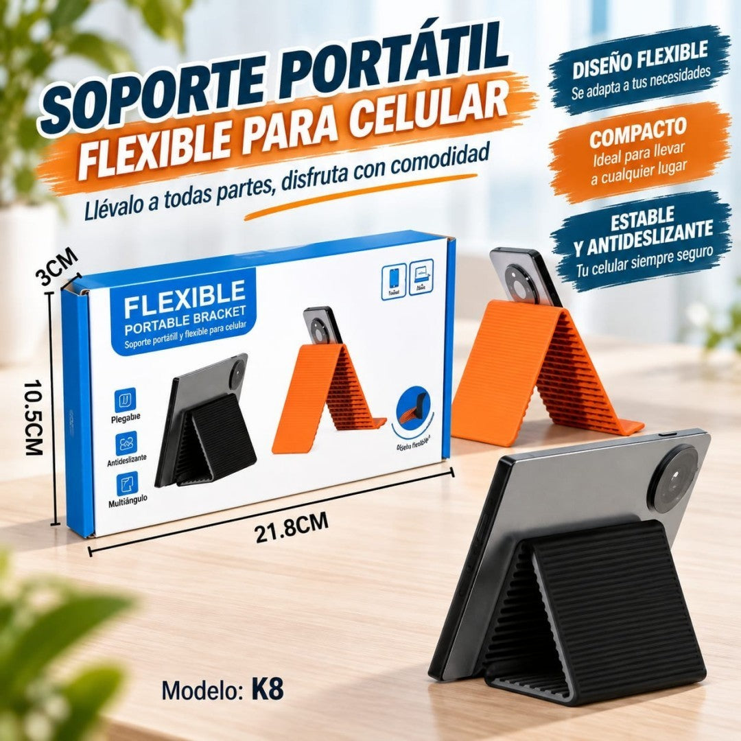 SOPORTE PLEGABLE PARA CELULAR K8