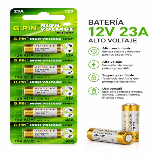 BATERIA 23A 12V 5PCS