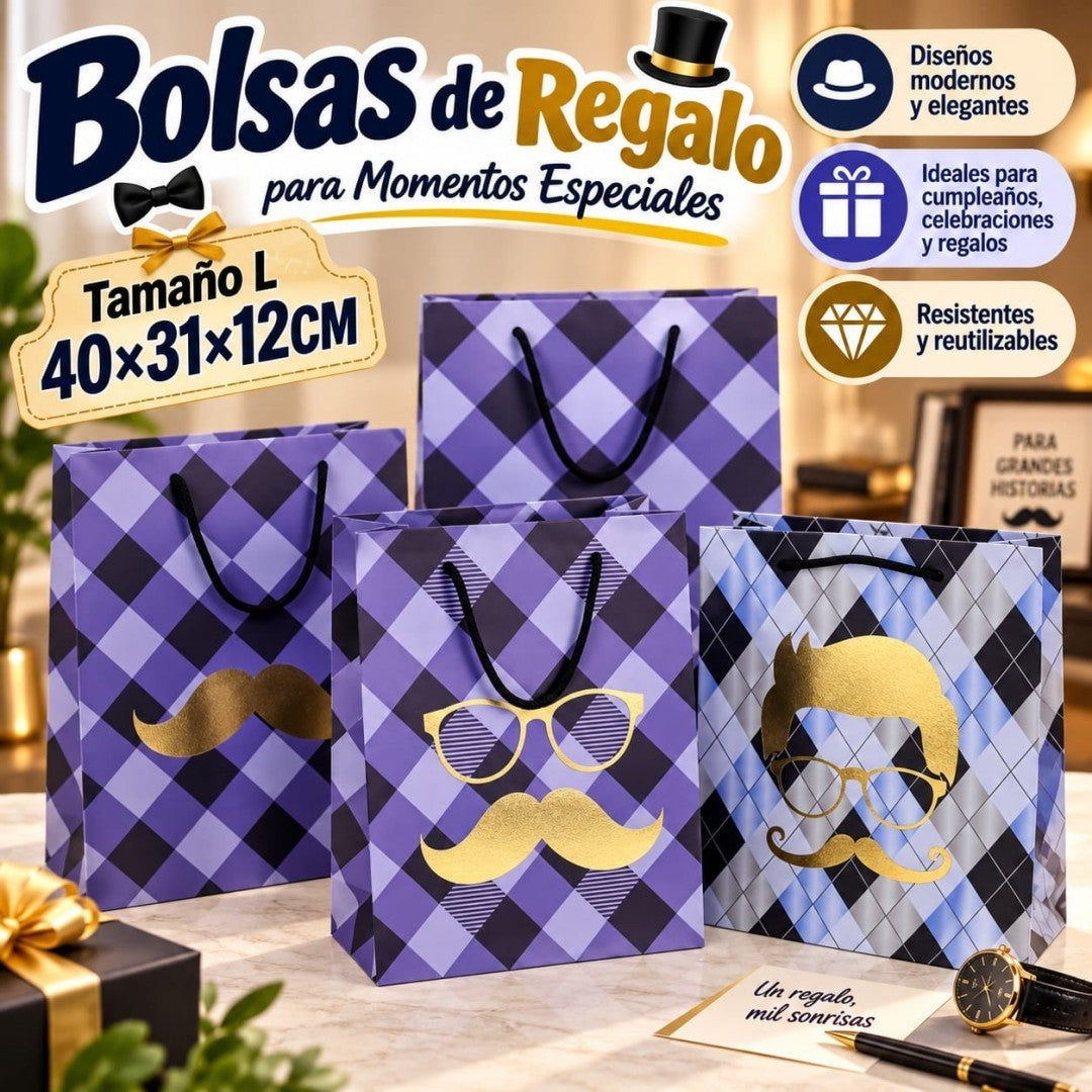 BOLSA REGALO L 40*31*12CM 2231