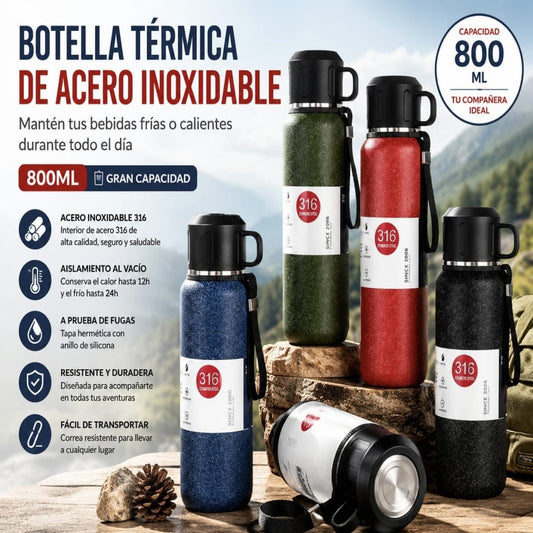 TERMO ACERO 800ML