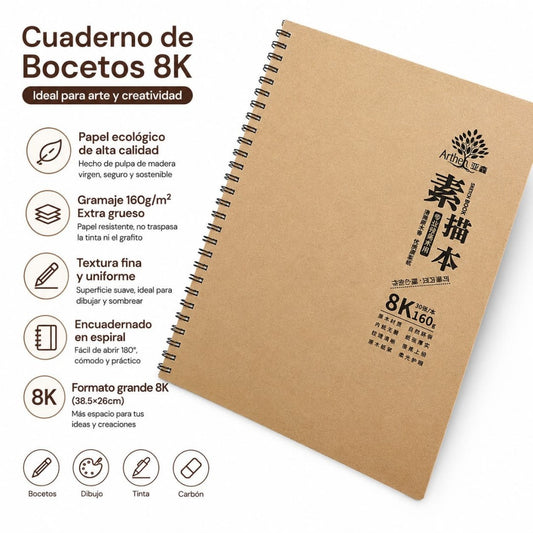 CUADERNO BOSQUEJO 8K 30H 1230