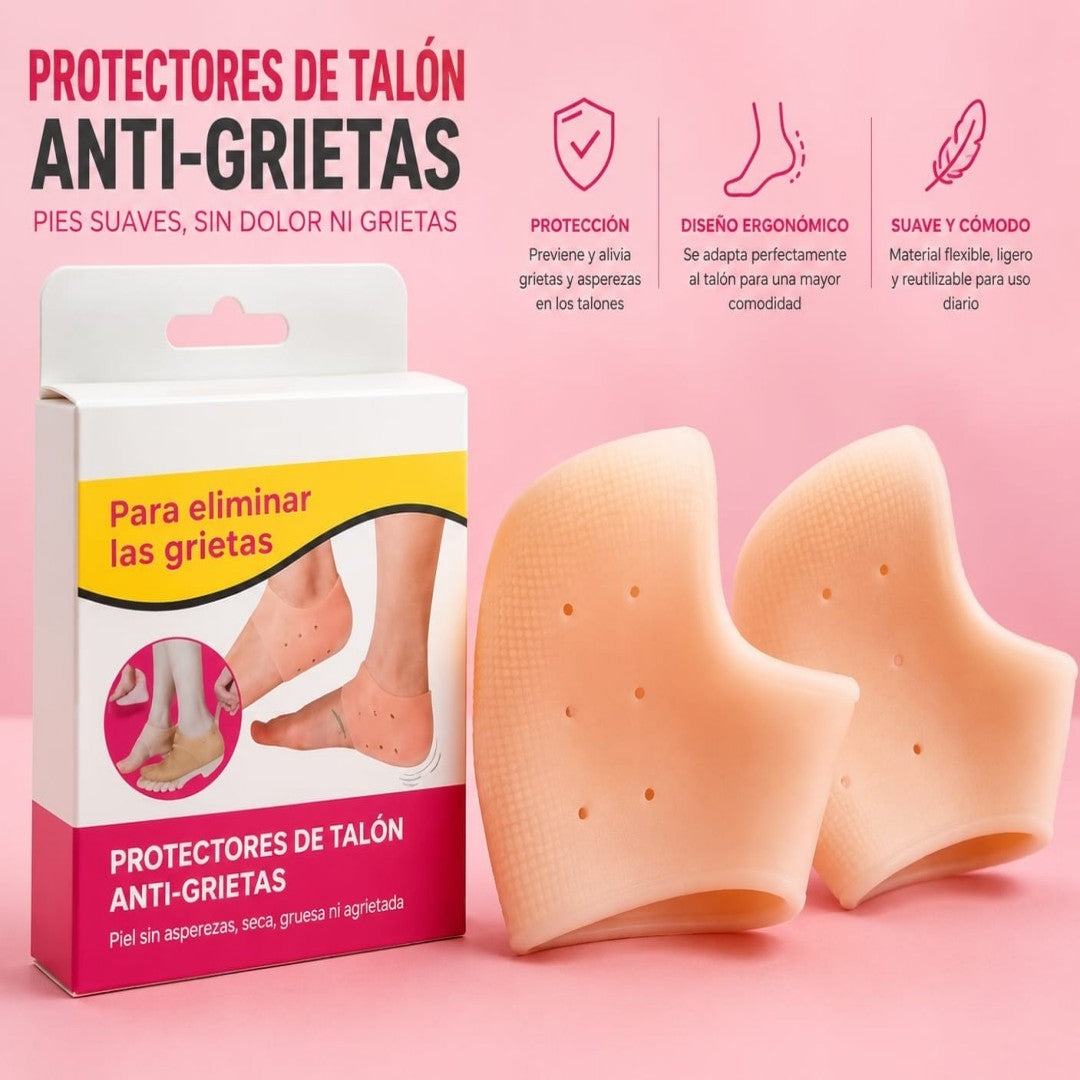 PROTECTOR DE TALON DE SILICONA