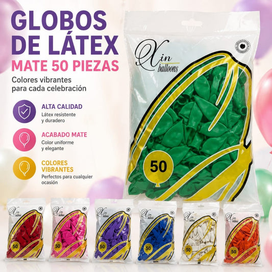 GLOBO COLOR MATE 50PCS
