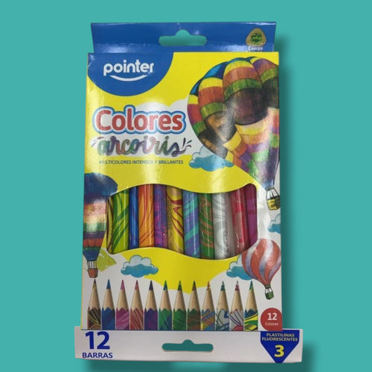 SET LAPICES COLOR 12 PCS MCP-12JB