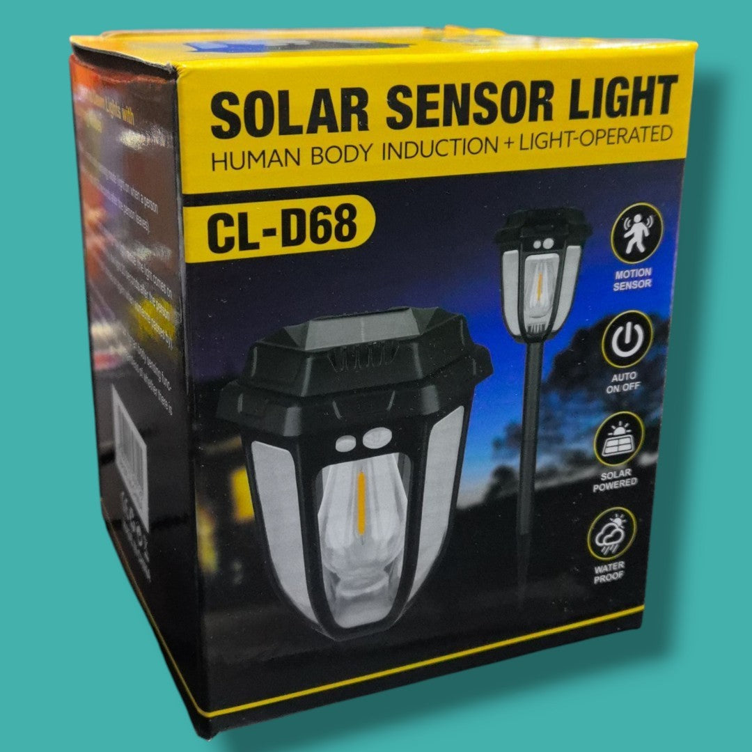 LAMPARA SOLAR CON SENDOR P\EXTERIORES CL-D68