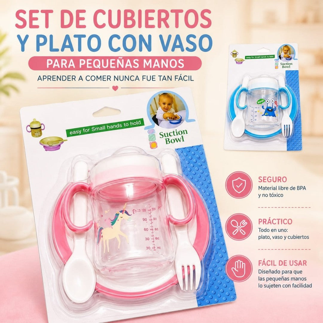 SET VAJILLA PARA BEBE 1073