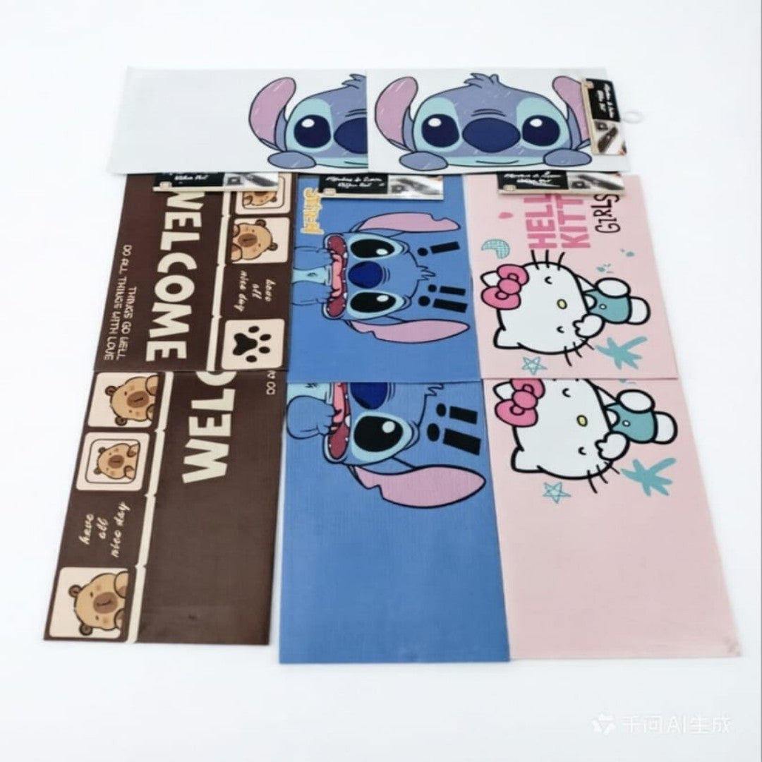 ALFOMBRA PERSONAJE 2PCS 40*60+40*120