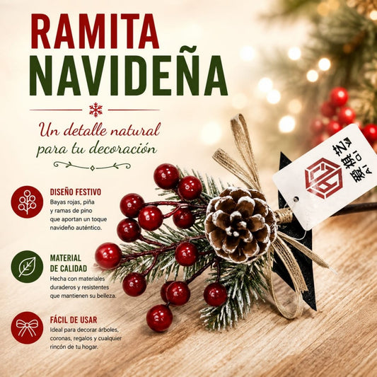 PINCHO NAVIDAD 27CM 4620312